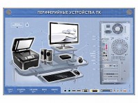 Электрифицированный информационный стенд-тренажер "Периферийные устройства персонального компьютера" с функцией контроля и обучения - fgospostavki.ru - Белгород