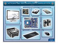 Электрифицированный учебно-информационный стенд "Устройство персонального компьютера" - fgospostavki.ru - Белгород