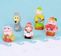 Набор резиновых игрушек «Красная шапочка» - fgospostavki.ru - Белгород