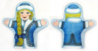 Кукла-рукавичка "Снегурочка" - fgospostavki.ru - Белгород
