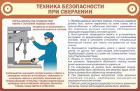 Стенд "Техника безопасности при сверлении" - fgospostavki.ru - Белгород
