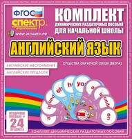 Динамические раздаточные пособия. Английский язык (веера). Английские местоимения, английские предлоги. - fgospostavki.ru - Белгород