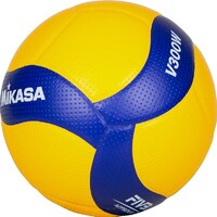 Мяч волейбольный Mikasa V300W (размер 5, синтетическая кожа, профессиональный) - fgospostavki.ru - Белгород