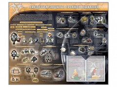 Стенд "Средства защиты органов дыхания (индивидуальные средства защиты)" - fgospostavki.ru - Белгород