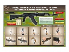 Стенд-тренажер по сборке-разборке автомата Калашникова АК-74М - fgospostavki.ru - Белгород