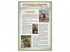 Стенд "Мероприятия обязательной подготовки граждан к военной службе" - fgospostavki.ru - Белгород