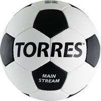 Мяч футбольный TORRES Main Stream (размер 4, синтетическая кожа, тренировочный) - fgospostavki.ru - Белгород