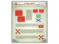 Стенд "Боевое знамя. Символы доблести и славы" - fgospostavki.ru - Белгород