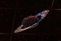 Потолок "Звездное небо с анимационным фибероптическим эффектом сатурн" - fgospostavki.ru - Белгород