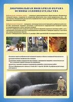 Комплект плакатов "Добровольная пожарная дружина" - fgospostavki.ru - Белгород