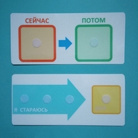 Двусторонний планшет "Сейчас - потом" - fgospostavki.ru - Белгород
