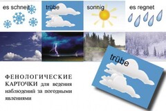 Комплект таблиц "Время" на немецком языке - fgospostavki.ru - Белгород