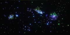 Настенный фиброоптический ковер "Млечный путь" 200х100, 450 точек - fgospostavki.ru - Белгород