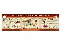 Настенное полотно "История Олимпийских игр" - fgospostavki.ru - Белгород