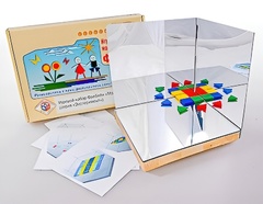 Игровой набор Фребеля "Мозаика геометрическая 3D" - fgospostavki.ru - Белгород