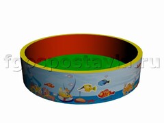 Бассейн круглый с шелкографией - fgospostavki.ru - Белгород