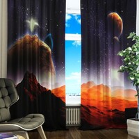 Комплект светонепроницаемых штор "Марсианская одиссея" - fgospostavki.ru - Белгород