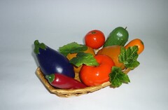 Муляжи "Корзина с овощами" - fgospostavki.ru - Белгород