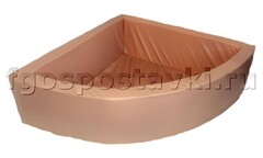 Бассейн угловой полукруглый (без рисунка) - fgospostavki.ru - Белгород