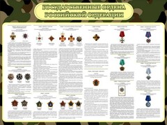 Стенд "Государственные ордена РФ" - fgospostavki.ru - Белгород