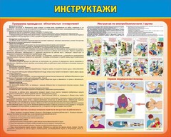 Стенд "Инструктажи" - fgospostavki.ru - Белгород
