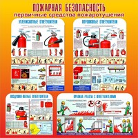 Стенд "Пожарная безопасность" Вариант 2 - fgospostavki.ru - Белгород