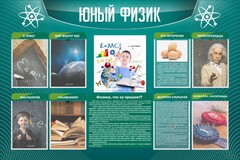 Стенд "Юный физик" Вариант 2 - fgospostavki.ru - Белгород
