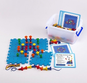Мозаика Peg Board большая. Набор для группы - fgospostavki.ru - Белгород