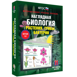 Наглядная биология. 6 класс. Растения. Грибы. Бактерии - fgospostavki.ru - Белгород