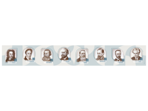 Стенд-лента "Выдающиеся ученые-историки" - fgospostavki.ru - Белгород