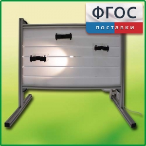 Панель с держателями и подсветкой для монтажа оборудования и проведения демонстрационных опытов по физике - fgospostavki.ru - Белгород