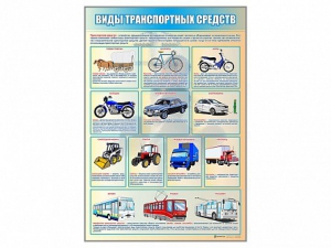Стенд "Виды транспортных средств" - fgospostavki.ru - Белгород