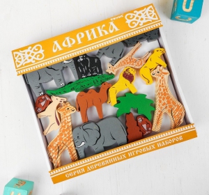 Конструктор "Африка", 35 элементов - fgospostavki.ru - Белгород