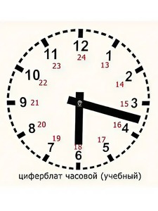 Часовой циферблат раздаточный - fgospostavki.ru - Белгород