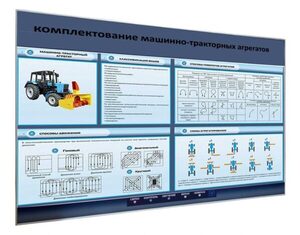 Электрифицированный светодинамический стенд «Комплектование машинно-тракторных агрегатов» - fgospostavki.ru - Белгород