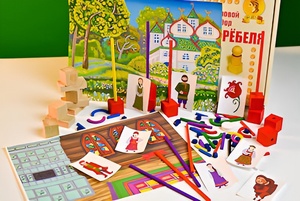 Игровой набор Фребеля "Аленький цветочек" (серия "Сказочный мир". Выпуск 2) - fgospostavki.ru - Белгород