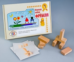 Игровой набор Фребеля "Кирпичики" (серия "Эксперимент") - fgospostavki.ru - Белгород