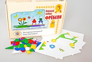 Игровой набор Фребеля "Конструктор плоскостной-2" (Серия "Эксперимент") - fgospostavki.ru - Белгород