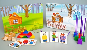Игровой набор Фребеля "Заюшкина избушка" (серия "Сказочный мир". Выпуск 1) - fgospostavki.ru - Белгород
