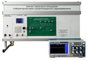 Комплект лабораторного оборудования «Лабораторный макет супергетеродинного радиоприёмника»  - fgospostavki.ru - Белгород
