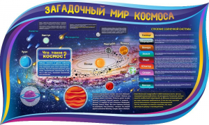 Стенд "Загадочный мир космоса" - fgospostavki.ru - Белгород