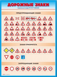 Стенды "Дорожные знаки № 4" - fgospostavki.ru - Белгород