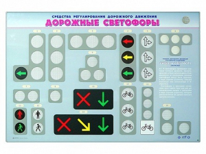 Базовый комплект светового оборудования "Транспортные светофоры" с беспроводным пультом дистанционного управления - fgospostavki.ru - Белгород