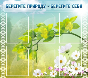 Стенд "Берегите природу - берегите себя" - fgospostavki.ru - Белгород