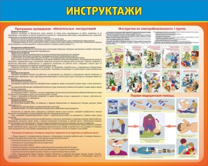 Стенд "Инструктажи" - fgospostavki.ru - Белгород