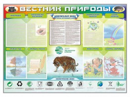 Стенд-уголок "Вестник природы" Вариант 1 - fgospostavki.ru - Белгород