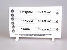 Прибор для демонстрации зависимости сопротивления проводника от его длины, сечения и материала - fgospostavki.ru - Белгород