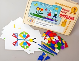 Игровой набор Фребеля "Конструктор плоскостной-3" (Серия "Эксперимент") - fgospostavki.ru - Белгород