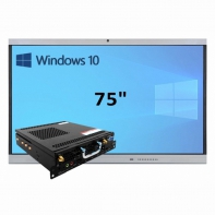 Интерактивная панель 75" (встроенный ПК, Win10) - fgospostavki.ru - Белгород