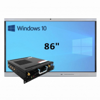 Интерактивная панель 86" (встроенный ПК Win10, Intel i5) - fgospostavki.ru - Белгород